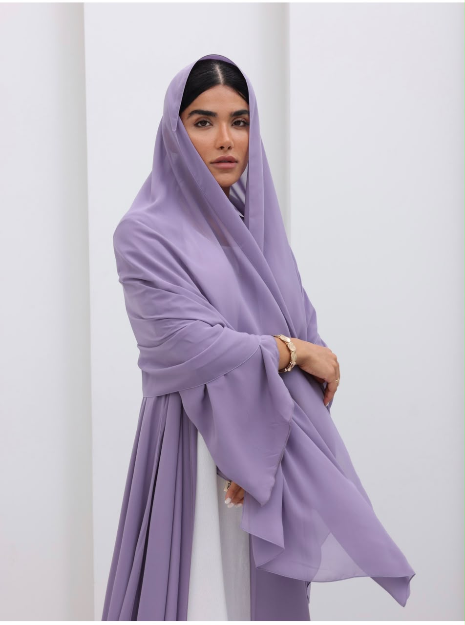 عباية لافندر فلو